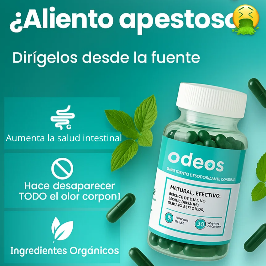 ODeos® - Aliento fresco todo el día🌿