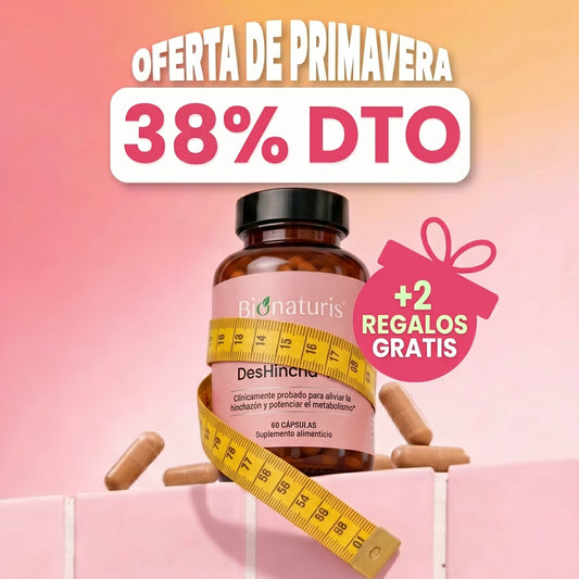 DesHincha 40+ Menos hinchazón. Luce Más este verano.