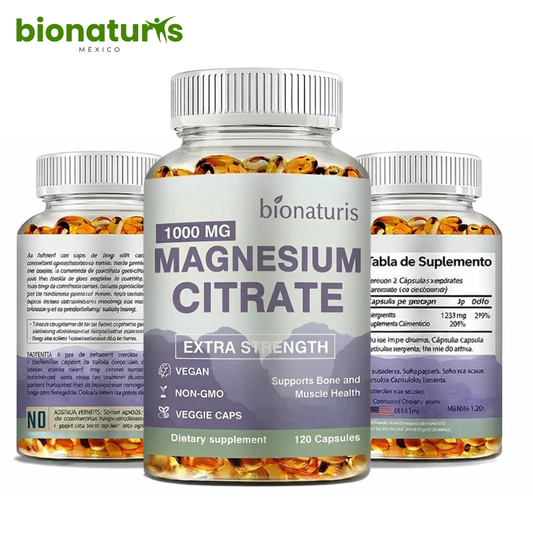 Citrato de Magnesio - Musculatura y Huesos Sanos