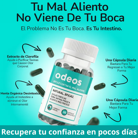 ODeos® - Aliento fresco todo el día🌿