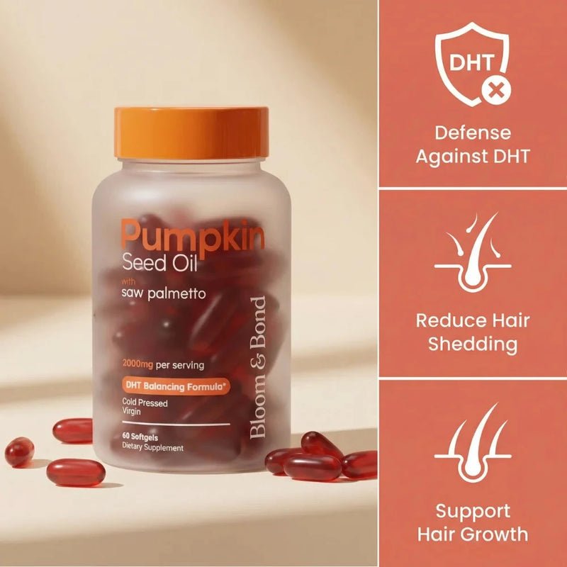Aceite Semilla de Calabaza - Fuerza Capilar para Mujeres