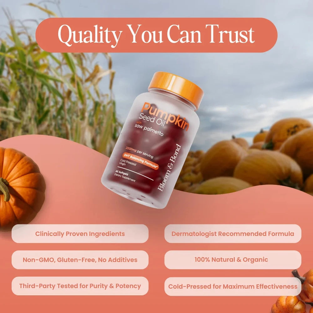 Aceite Semilla de Calabaza - Fuerza Capilar para Mujeres