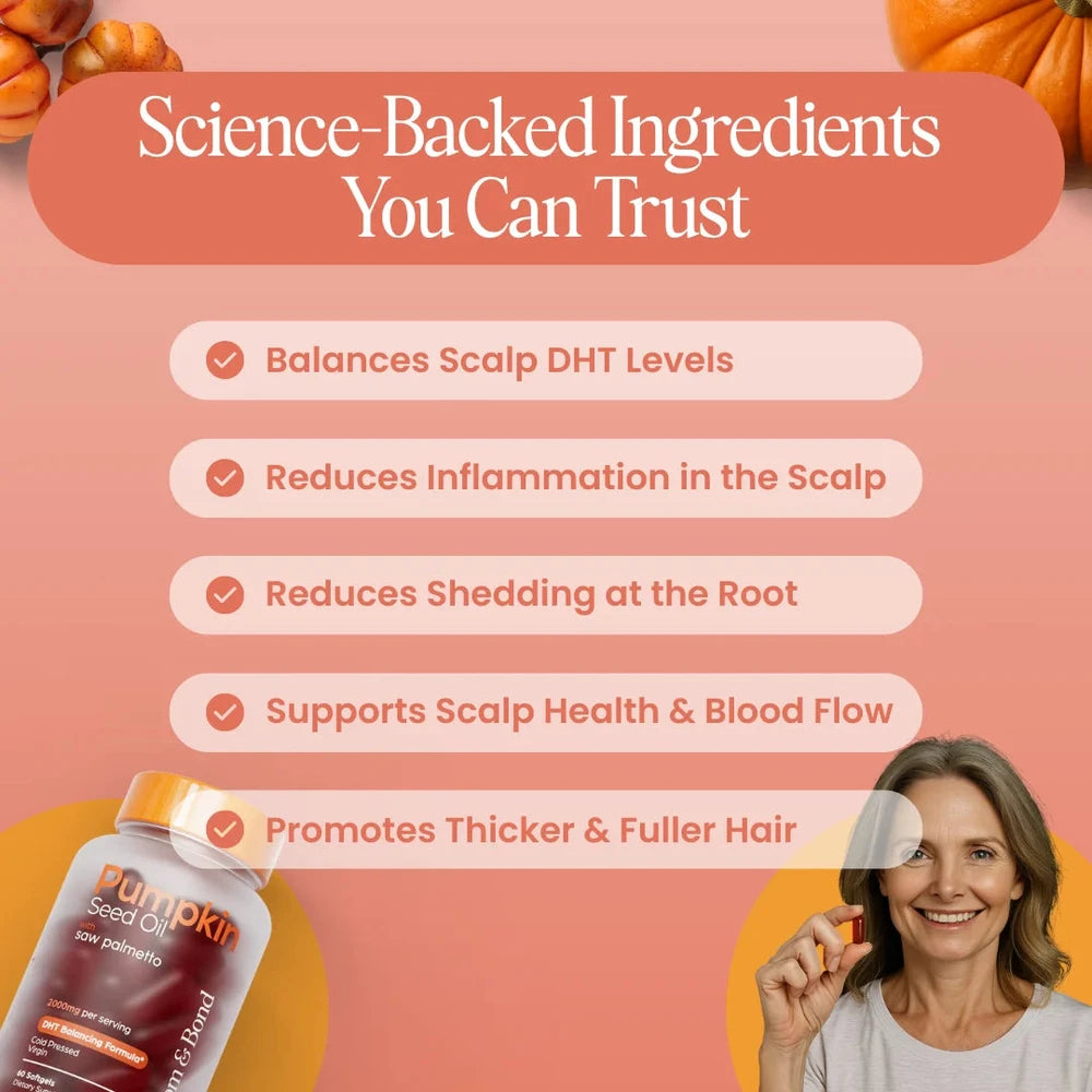 Aceite Semilla de Calabaza - Fuerza Capilar para Mujeres