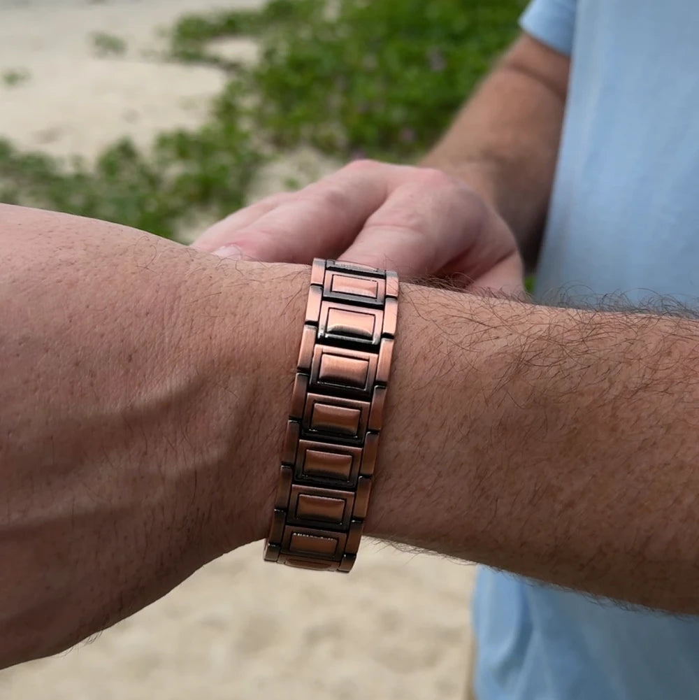 BioMagnetic® Pulsera magnetica de Cobre para Hombre