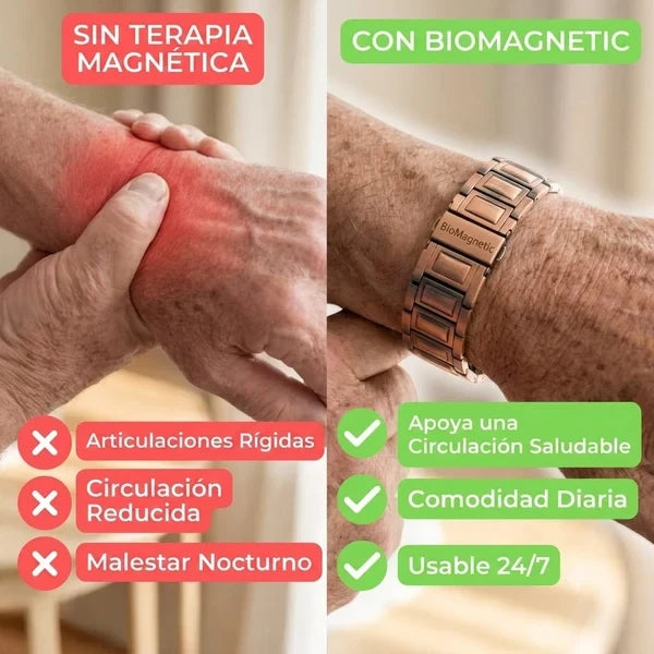 BioMagnetic® Pulsera magnetica de Cobre para Hombre