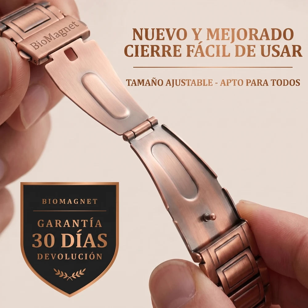 BioMagnetic® Pulsera magnetica de Cobre para Hombre