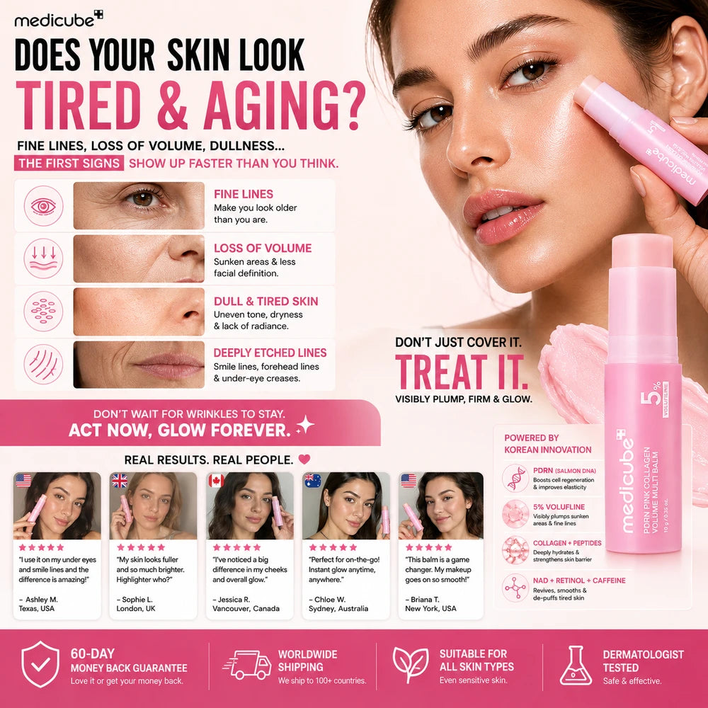 Bálsamo Labial Coreano con PDRN + Péptidos