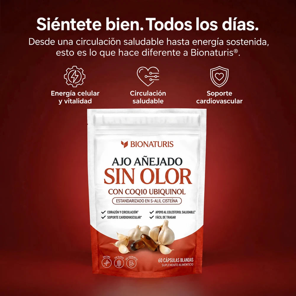 Extracto de Ajo Añejado Sin Olor