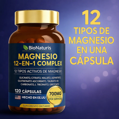 Magnesio Activo 12 en 1 – Antiaging & Renovación Celular