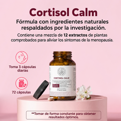 Corticalm - Equilibrio Hormonal Natural Durante la Menopausia.