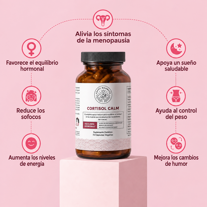 Corticalm - Equilibrio Hormonal Natural Durante la Menopausia.