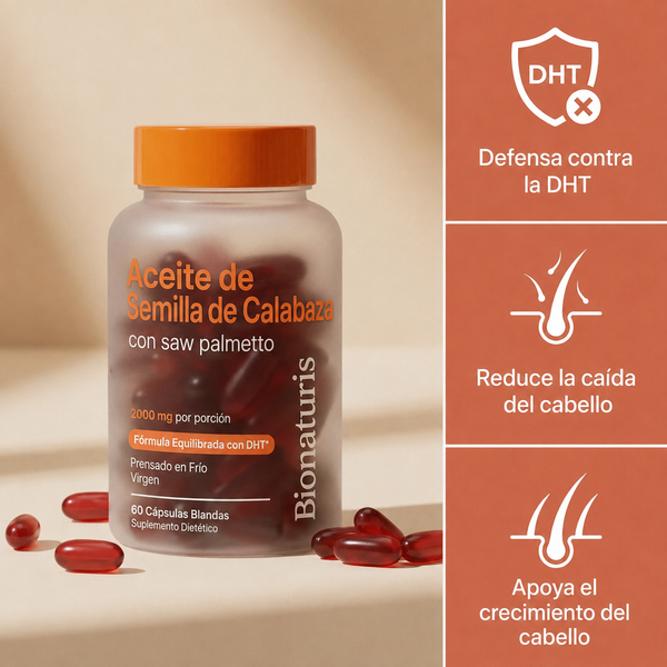 Fuerza Capilar Aceite de Calabaza
