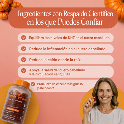 Raíz Fuerte - Fuerza Capilar Aceite de Calabaza