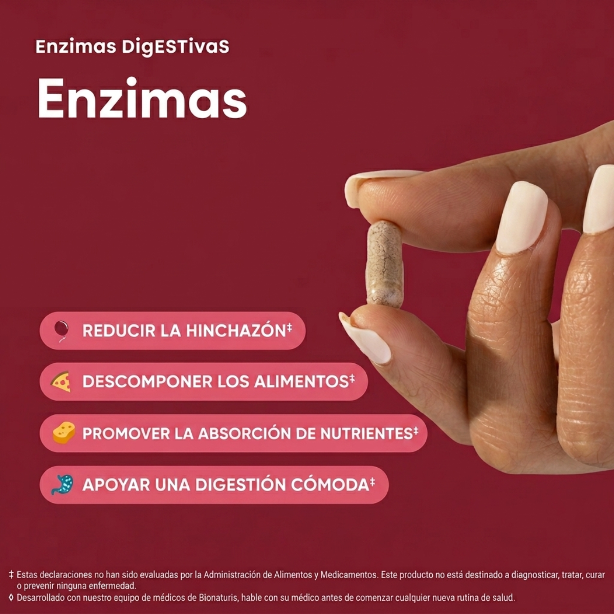 Enzimas Digestivas - Digestión Fácil para tus Platos Favoritos
