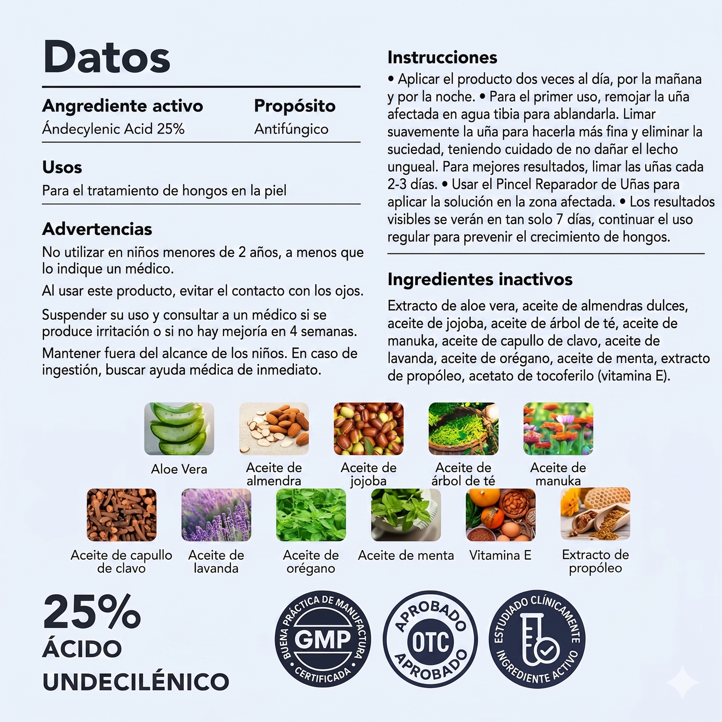 Lápiz Antifúngico UÑAsana™- Elimina la micosis de uñas desde la raíz