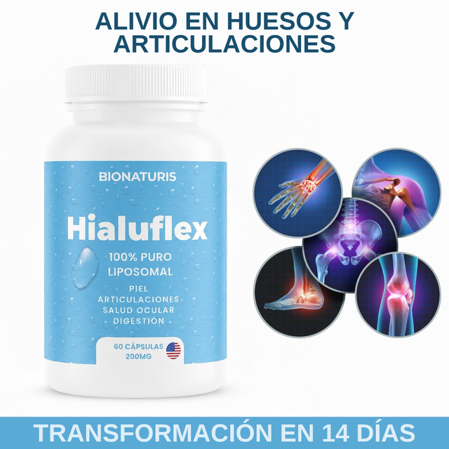 Hialuflex - Alivio para Articulaciones y Huesos Rodillas