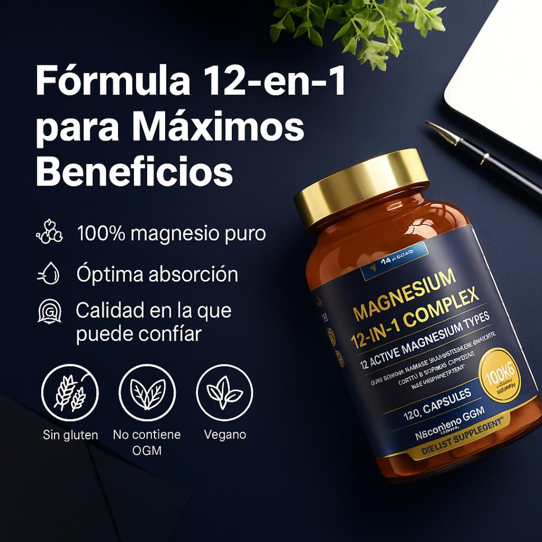 Magnesio Complex Activo 12 en 1