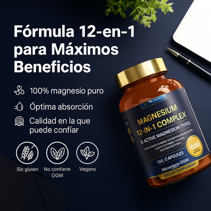 Magnesio Complex Activo 12 en 1