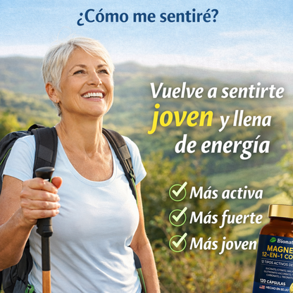 Magnesio Activo 12 en 1 – Antiaging & Renovación Celular