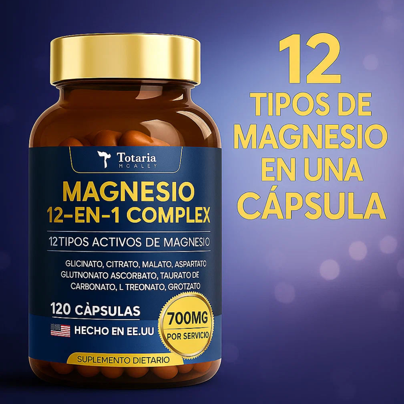 El Poder del Magnesio 12 en 1