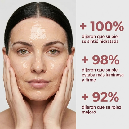 Mascarilla Coreana Real Collagen Peel-Off — Piel de Cristal desde Casa