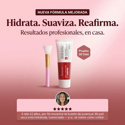 Mascarilla Coreana Real Collagen Peel-Off — Piel de Cristal desde Casa