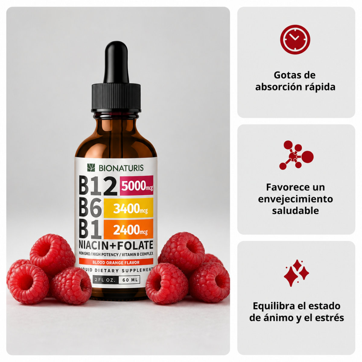 NeuroB Activa - Vitamina que Devuelve tu Energía y Claridad Mental