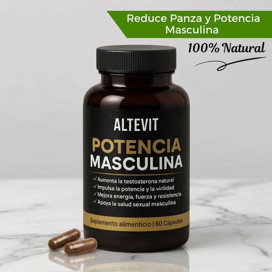 ALTEVIT- Reduce Panza y Potencia Masculina Natural
