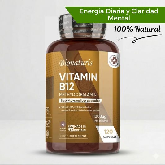 Vitamina B12 Energía y Mente Activa