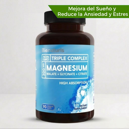 Triple Complejo Magnesio - Alta Absorción