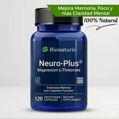 Treonato de Magnesio Premium - Apoyo Memoria y Concentración