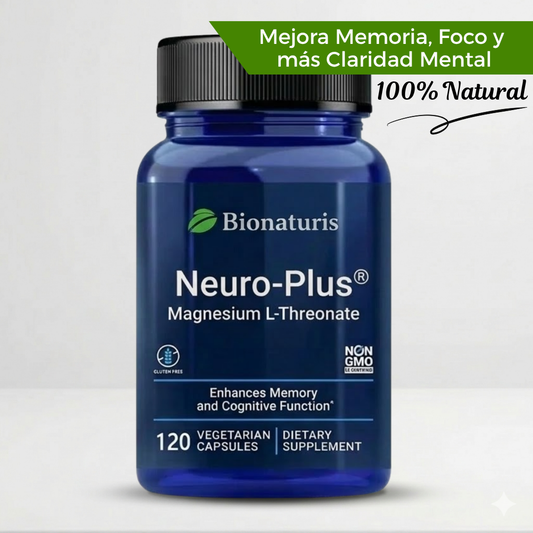 Treonato de Magnesio Premium - Apoyo Memoria y Concentración