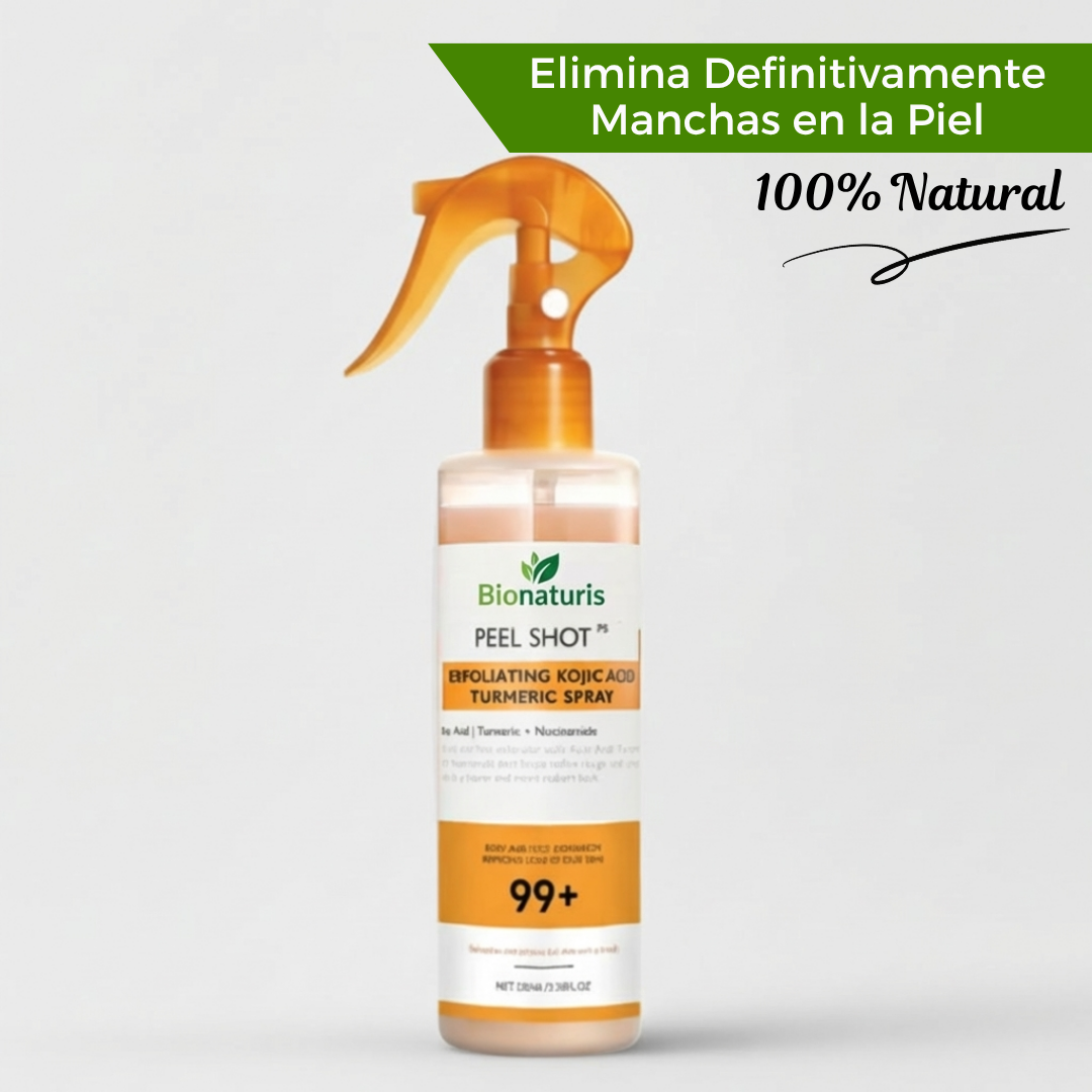 Bionaturis Spray Cúrcuma+Kójico - Eliminador manchas de la Piel