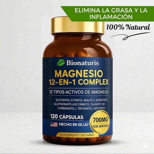 Magnesio ZERO 12 en 1 – Elimina la Grasa y la Inflamación