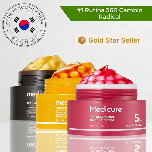 Set Coreano Medicure -Quita Arrugas y Manchas+Colágeno+Vit C