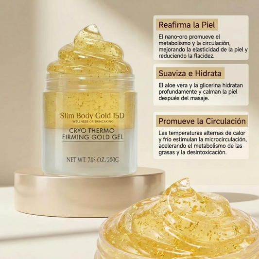 Slim Body Gold 15D - Adiós celulitis, mejora tu figura en 15 días