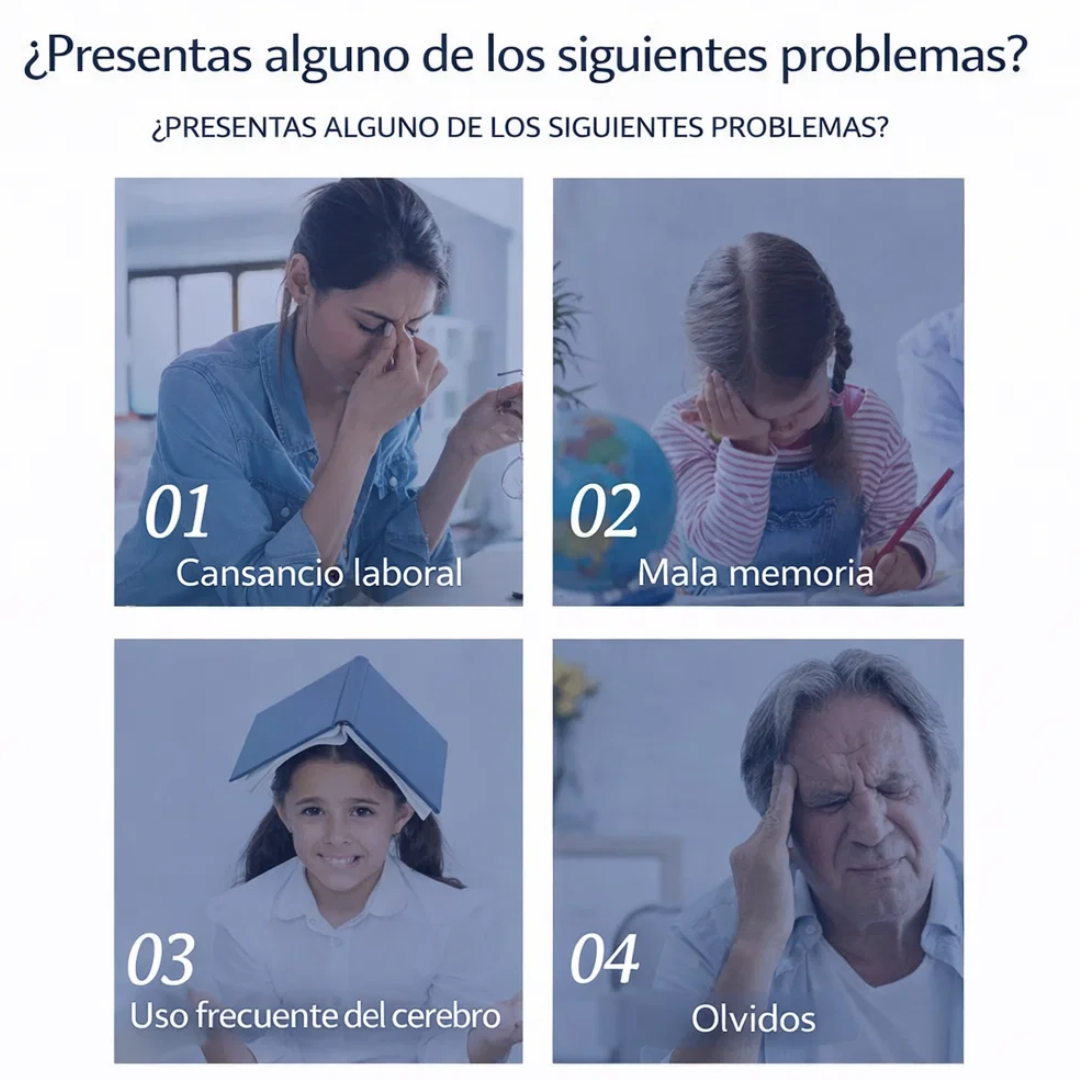 Treonato de Magnesio Premium - Apoyo Memoria y Concentración