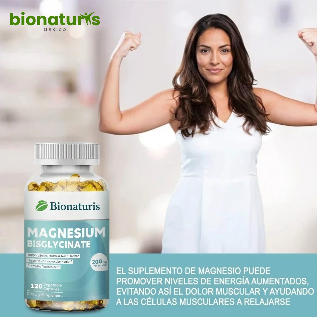 Bisglicinato de Magnesio - Relaja Mente y Ansiedad
