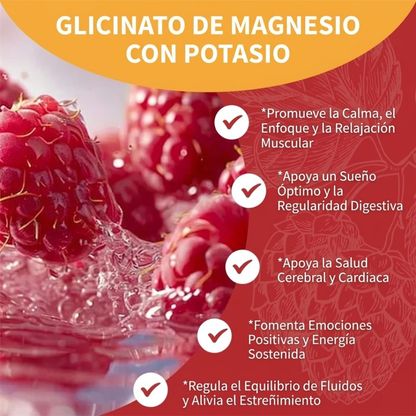 Glicinato de Magnesio Gummies - Mejora del Sueño y del Estrés
