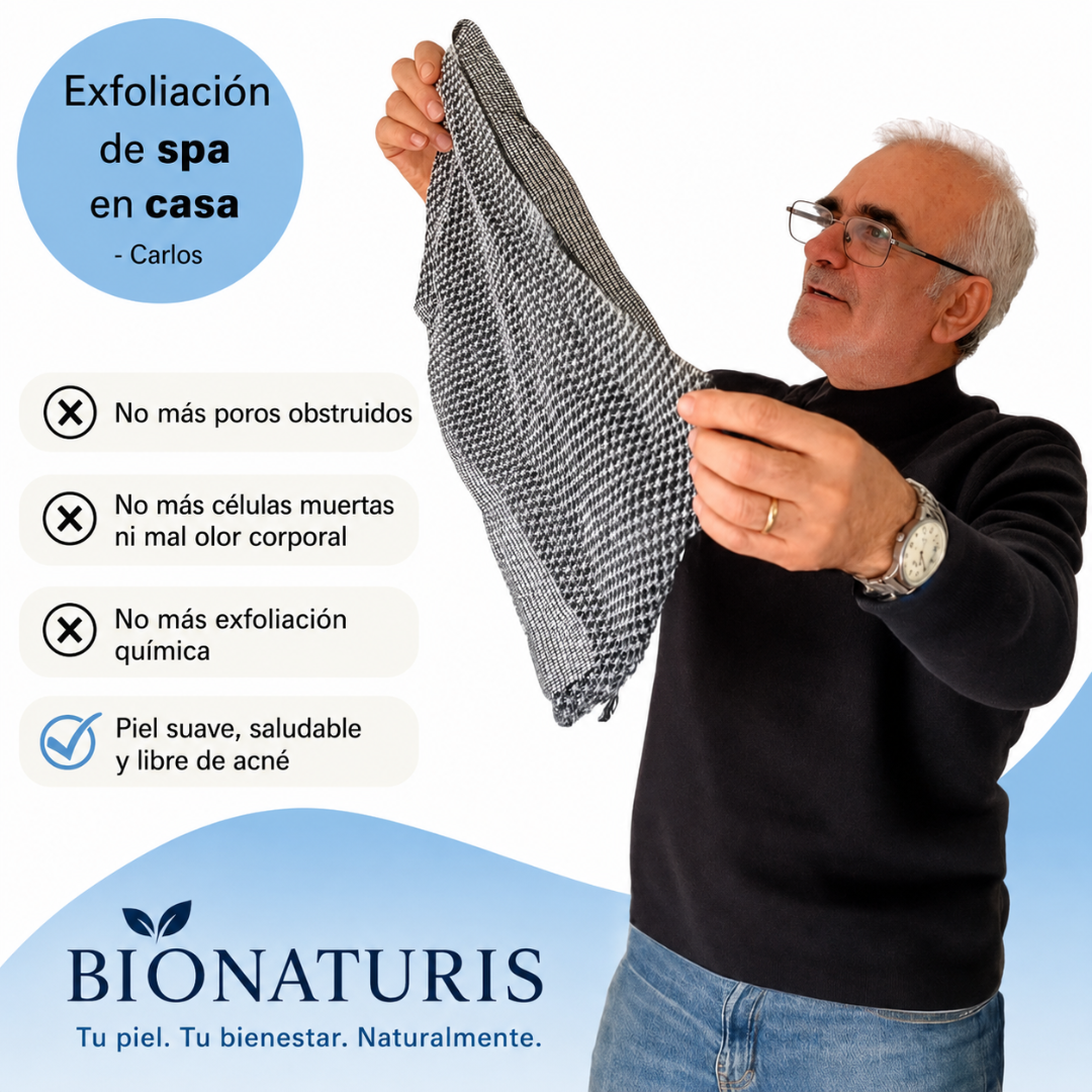 Toalla Exfoliante Premium Cuidado Piel