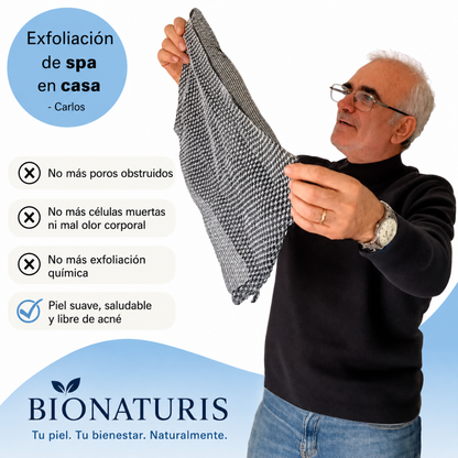 Toalla Exfoliante Premium Cuidado Piel