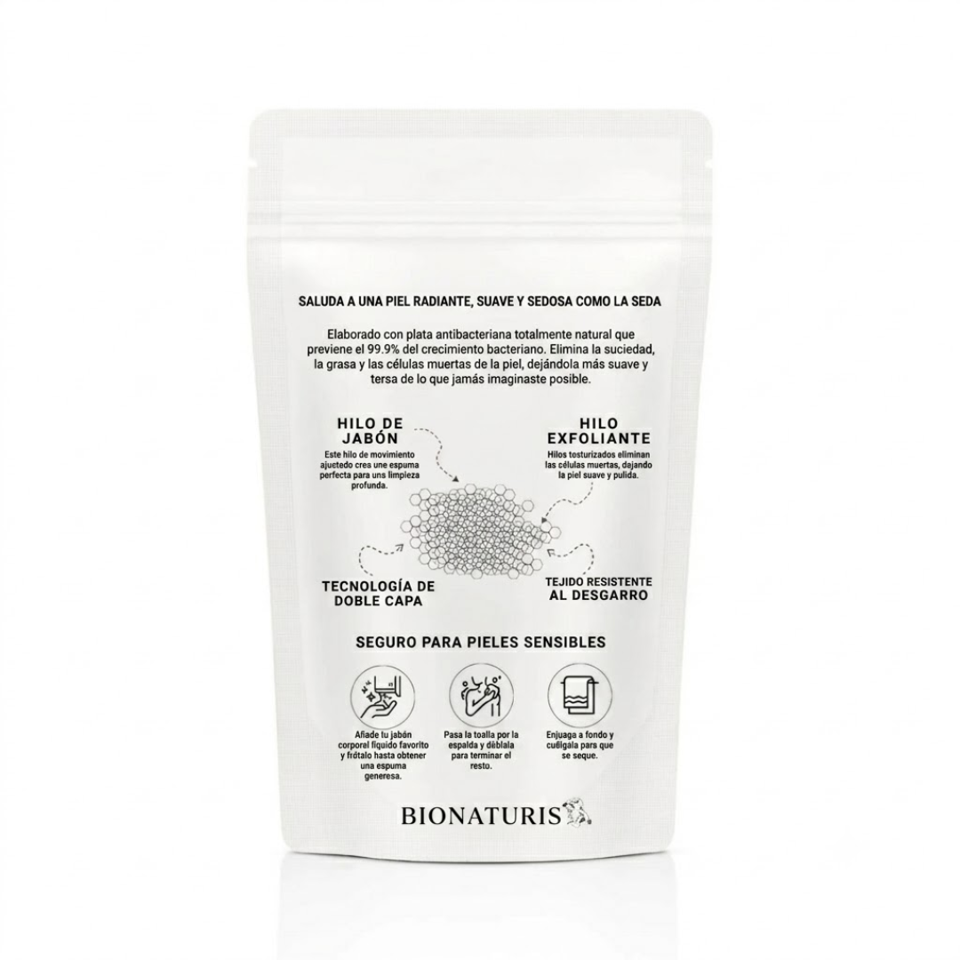 Toalla Exfoliante Premium Cuidado Piel