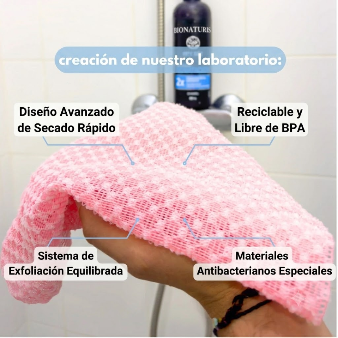 Toalla Exfoliante Premium Cuidado Piel