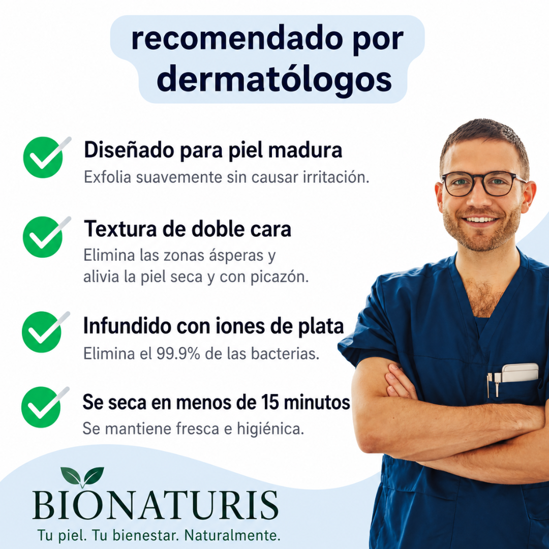 Toalla Exfoliante Premium Cuidado Piel