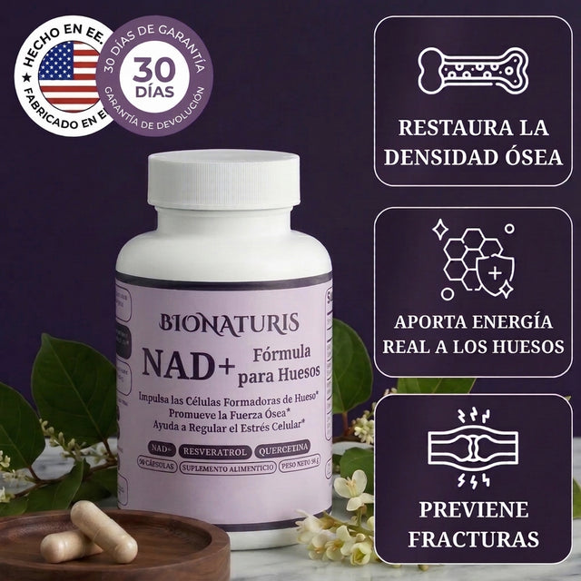 NAD+ Fórmula Huesos