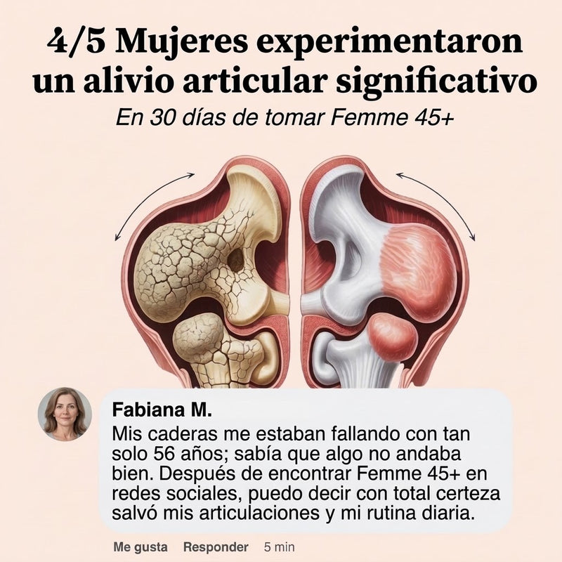 Femme 45+ - Alivio y Vitalidad durante la Menopausia