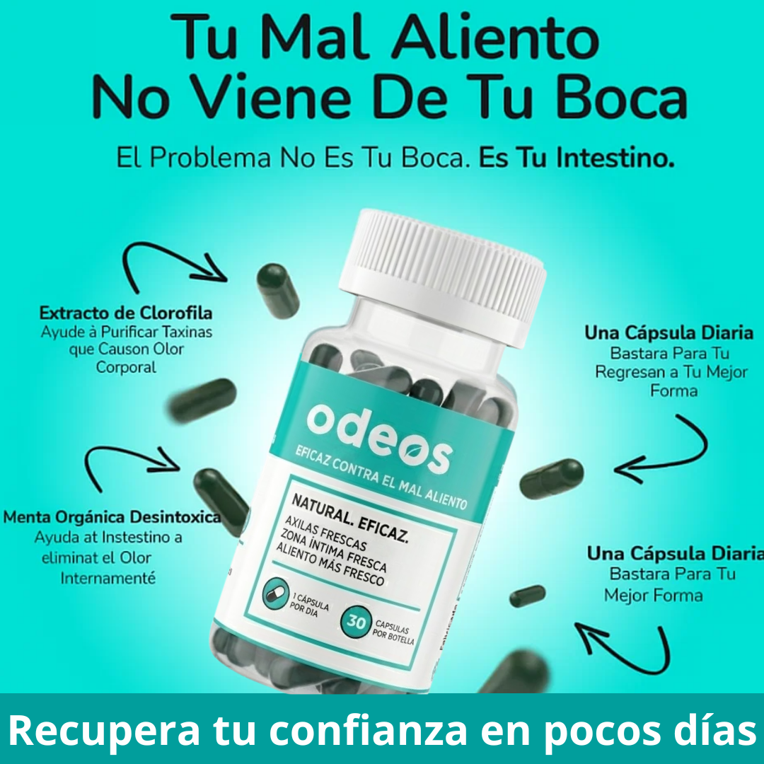 ODeos® - Aliento fresco todo el día🌿