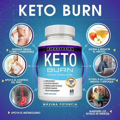 KETO Quema Grasas Transforma en Energía