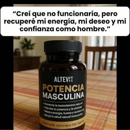 ALTEVIT- Reduce Panza y Potencia Masculina Natural