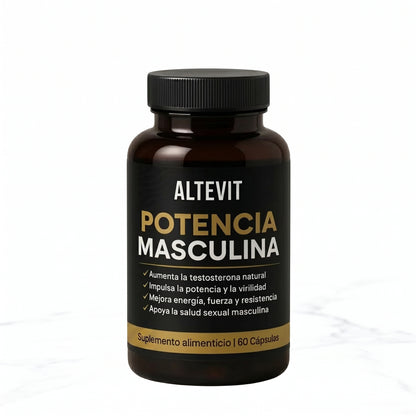ALTEVIT- Reduce Panza y Potencia Masculina Natural